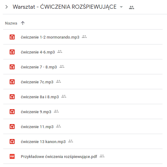 ĆWICZENIA ROZŚPIEWUJĄCE – ROZGRZEWKA I TRENING EMISJI GŁOSU | nagranie warsztatu + materiały | 123 minuty - obrazek 2