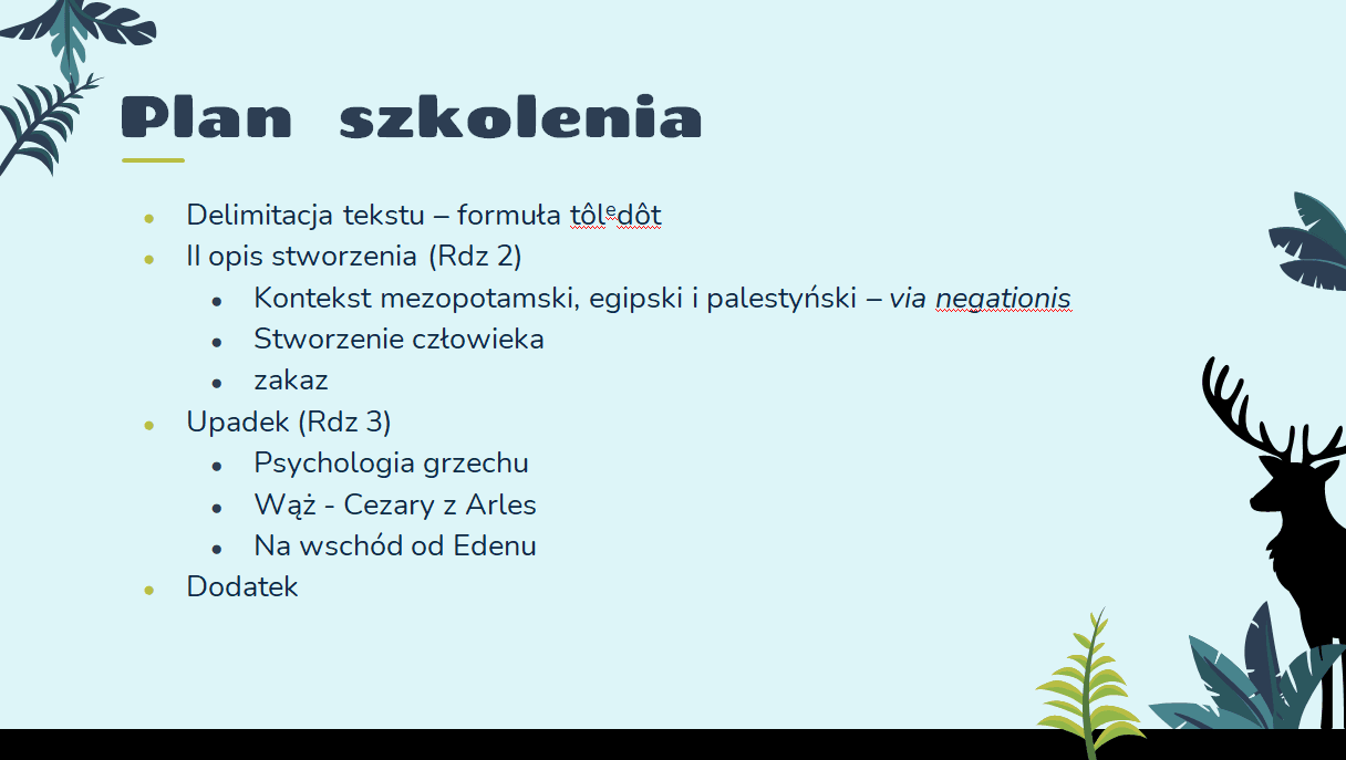 szkolenia dla katechetów