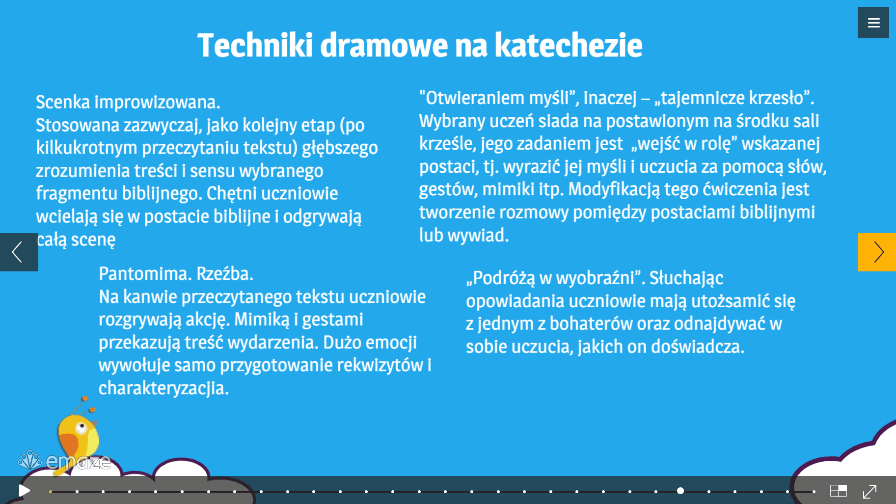 Arteterapia - szkolenie dla nauczycieli religii - elementy arteterapii w pracy katechety