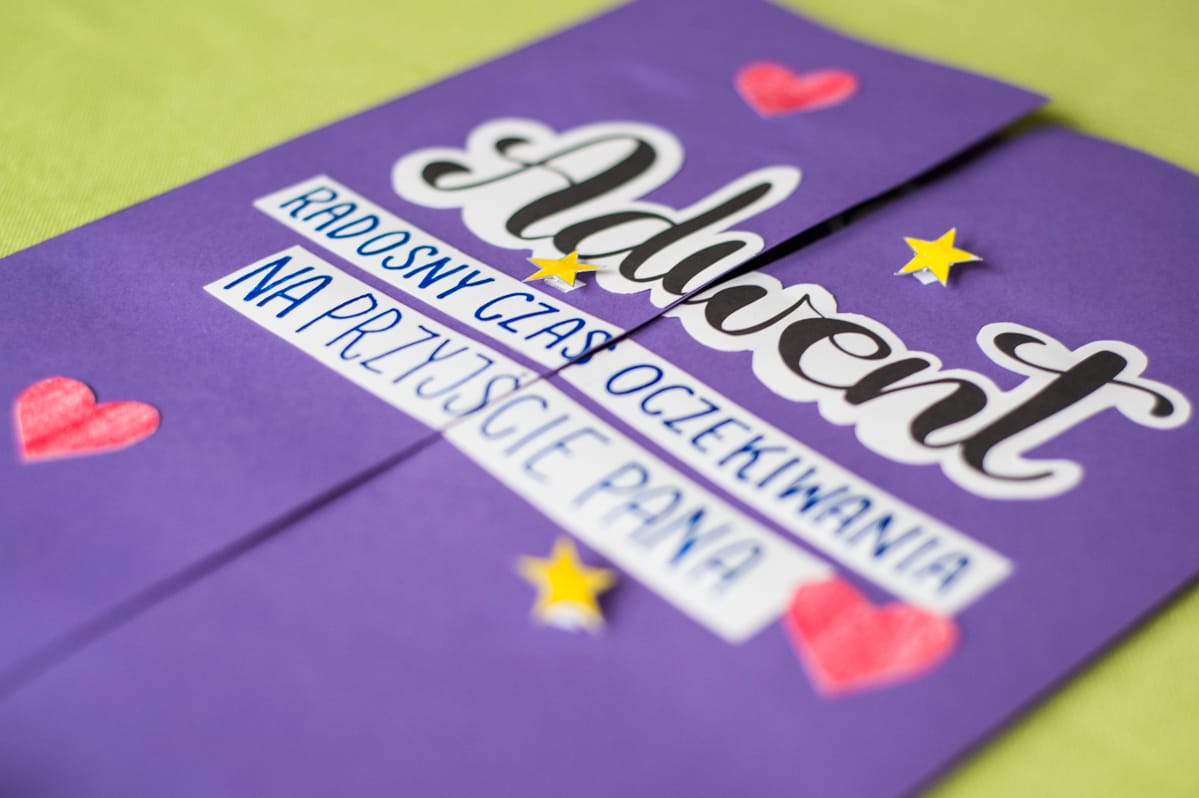 lapbook adwentowy na religię