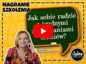 Jak sobie radzić z trudnymi zachowaniami uczniów? | nagranie szkolenia dla katechetów + materiały | 96 minut