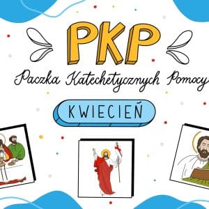 infografiki i karty pracy na religię - kwiecień