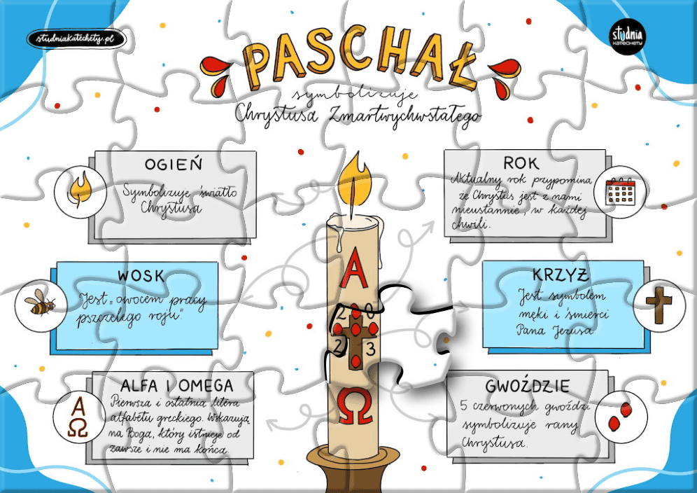 puzzle religijne - paschał