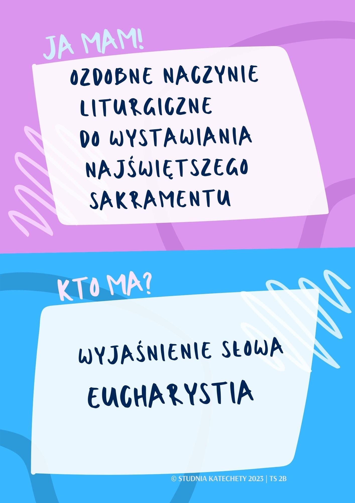 Gra religijna – “Ja mam! Kto ma?” – TRUDNE SŁOWA - karty w plikach pdf do pobrania i wydruku ⏬🖨️✂️ - obrazek 6