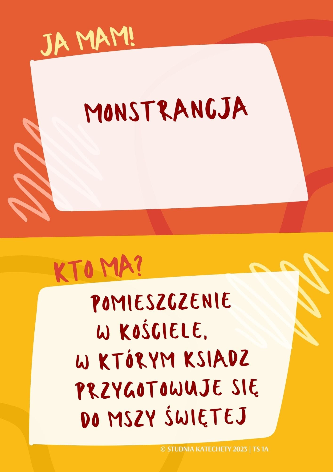 Gra religijna – “Ja mam! Kto ma?” – TRUDNE SŁOWA - karty w plikach pdf do pobrania i wydruku ⏬🖨️✂️ - obrazek 4