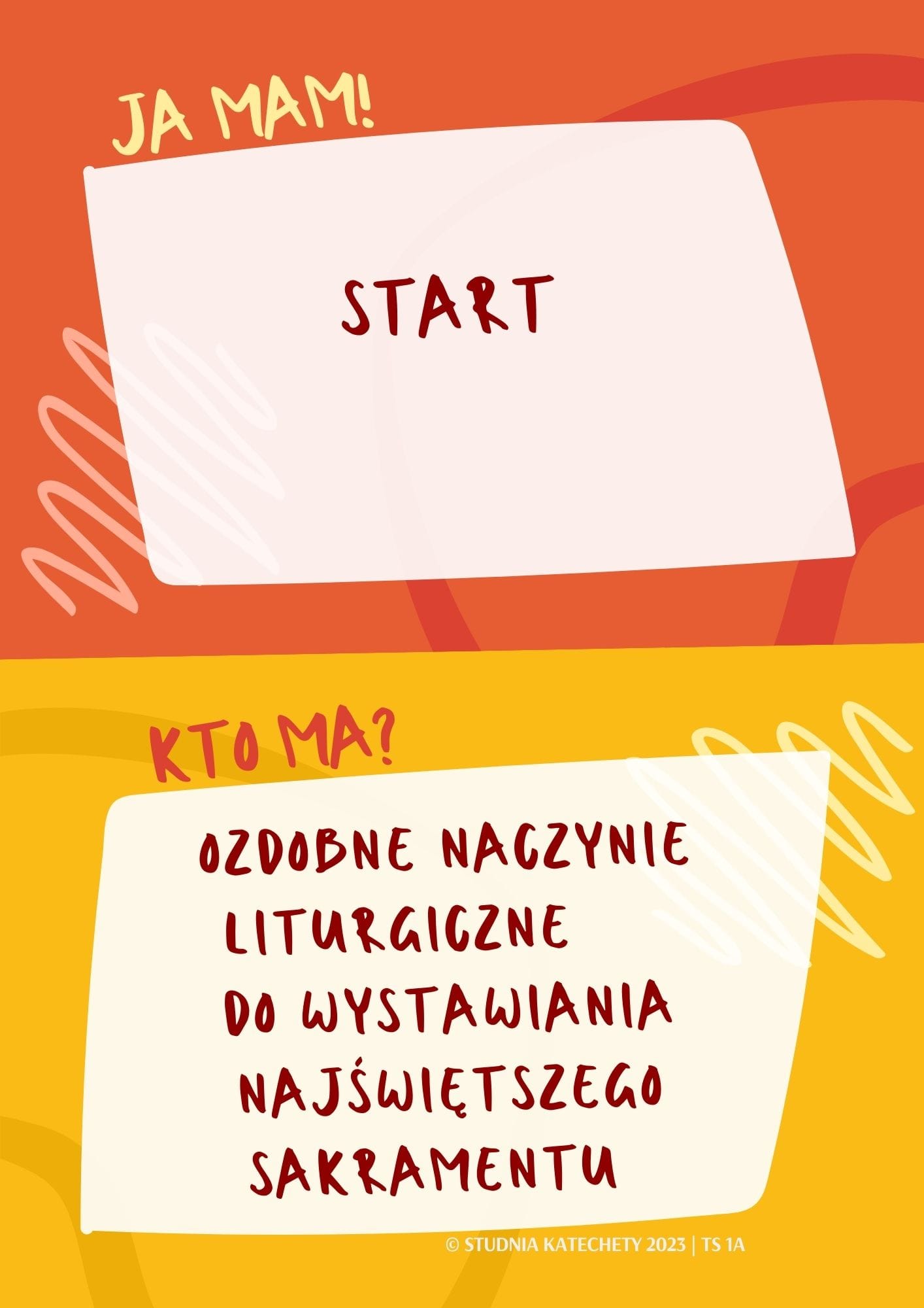 Gra religijna – “Ja mam! Kto ma?” – TRUDNE SŁOWA - karty w plikach pdf do pobrania i wydruku ⏬🖨️✂️ - obrazek 3