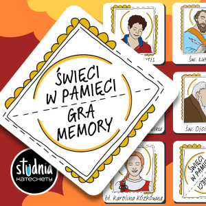 pomoc katechetyczny od Studni katechety pliki do pobrania i wydruku, gra memory święci i błogosławieni