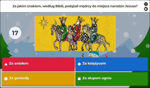 quiz na lekcję religii Uroczystość objawienia Pańskiego - 3 Trzech Króli