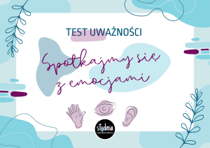 Okładka PDF testu uważności „Spotkajmy się z emocjami”