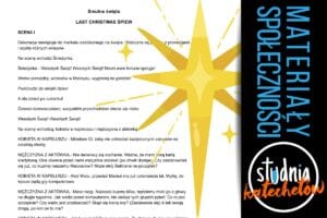 „Smutne święta” - współczesne jasełka szkolne o Bożym Narodzeniu | plik PDF do pobrania ⏬🖨️