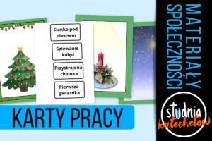 Adwent i Boże Narodzenie – karty pracy PDF dla przedszkola i klas 1–3