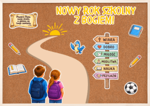 Gazetka „Nowy rok szkolny z Bogiem!”