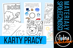 Ślady Boga w przyrodzie – karty pracy PDF dla dzieci