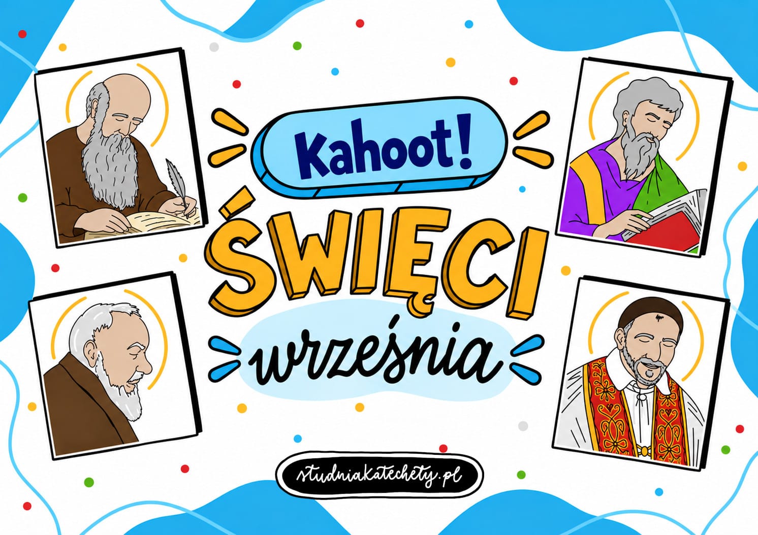 Święci września – Kahoot! dla klas 4–6 na katechezę